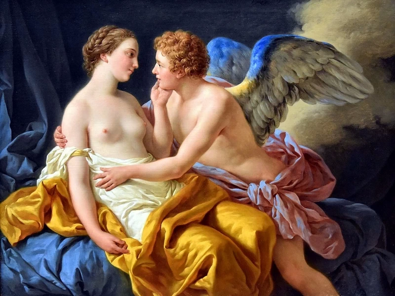 1725-Louis Jean François Lagrenée - Amore e Psiche - Nationalmuseum, Stoccolma